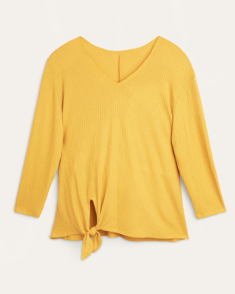 Front of plus size Martha Side-Knot Tee by Meri Skye | Dia&Co | dia_product_style_image_id:166677